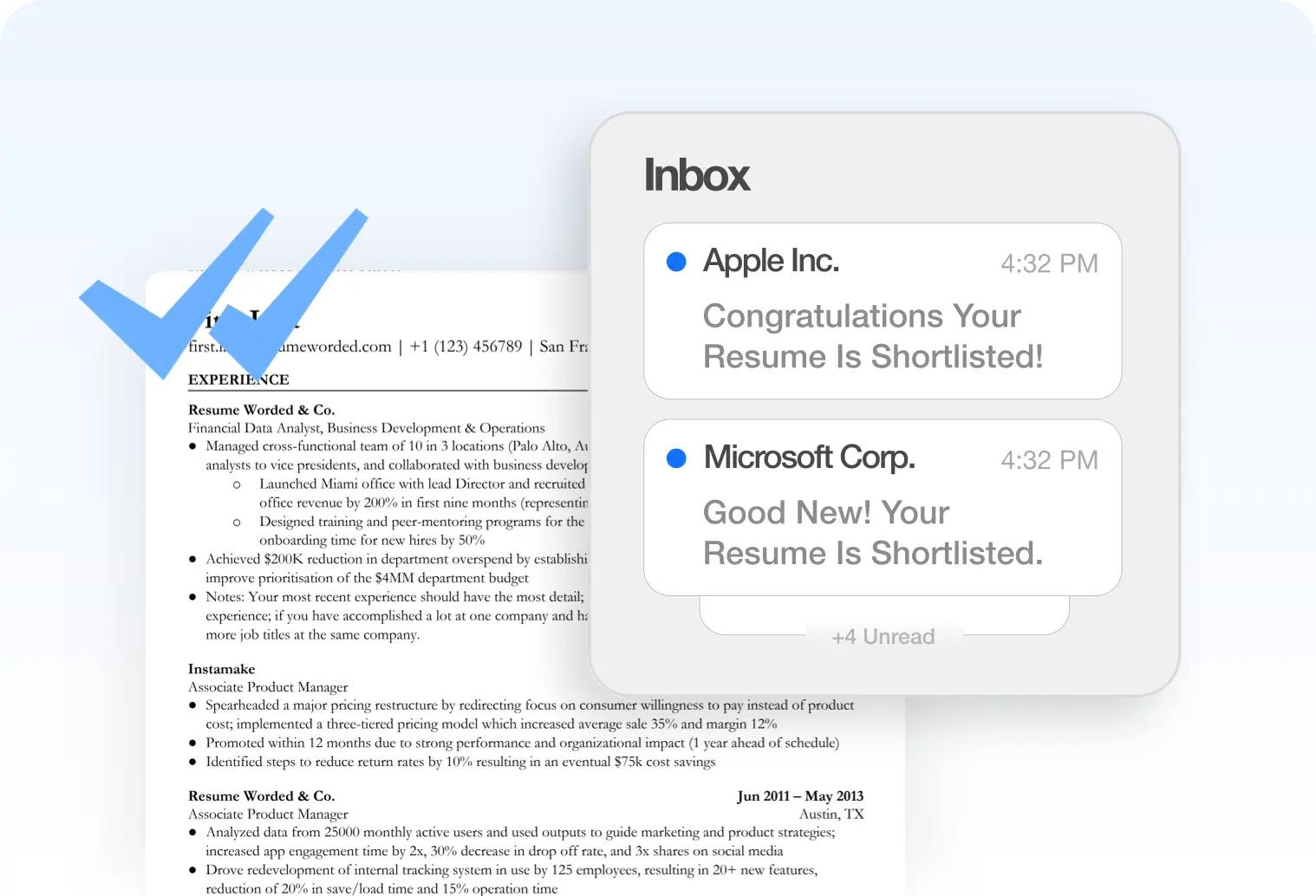 Professional resume